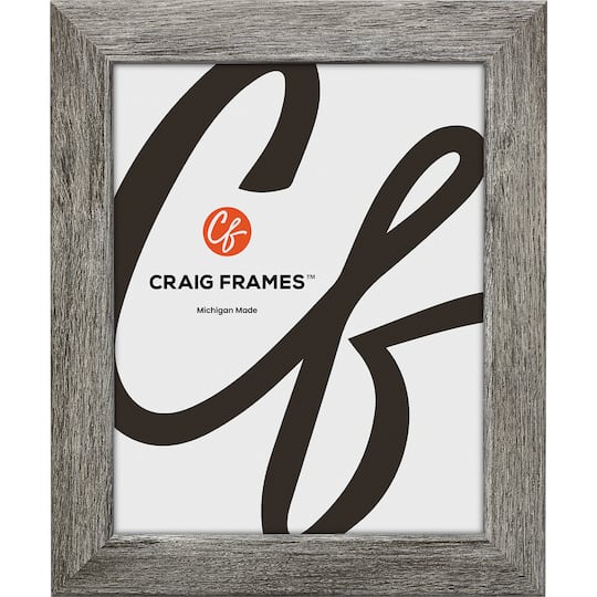 2 Pack Craig Frames Bauhaus 125 Barnwood Gray Picture Frame